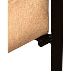 YOUTHUP Chaise Marron Cuir Véritable Et Toile -Pas Cher Fauteuil Magasin 19529714 4