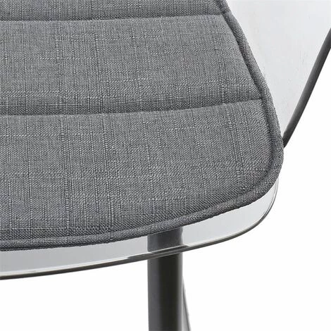 THE HOME DECO FACTORY 2 Fauteuils De Table Design Transparent Lilia - 53 X 59 X 81 - Noir 7 THE HOME DECO FACTORY 2 Fauteuils De Table Design Transparent Lilia - 53 X 59 X 81 - Noir – Image 5