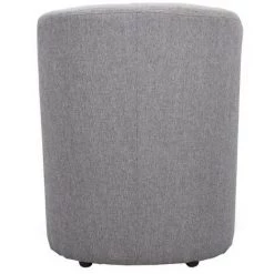 MEUBLETMOI Fauteuil Cabriolet Tissu Gris - CABRI - Gris 8 MEUBLETMOI Fauteuil Cabriolet Tissu Gris - CABRI - Gris -Pas Cher Fauteuil Magasin 19846652 3