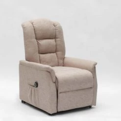 LE ROI DU RELAX Fauteuil électrique Pour Personnes âgéesdoubles Moteurs Emma Plus | Couleur: Beige -Pas Cher Fauteuil Magasin 19892633 3