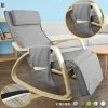 éponge Plus épais, Rocking Chair Fauteuil à Bascule Berçante,SoBuy FST18-DG -Pas Cher Fauteuil Magasin 19928559 1