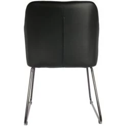 THE HOME DECO FACTORY Fauteuil Memphis Gris Et Noir Home Deco Factory -Pas Cher Fauteuil Magasin 20037278 4