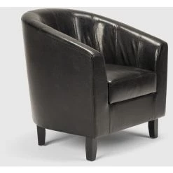 AHD AMAZING HOME DESIGN Fauteuil De Cockpit En Simili Cuir Salon Bureau Salle D'attente Design Classique Seashell | Couleur: Noir 11 AHD AMAZING HOME DESIGN Fauteuil De Cockpit En Simili Cuir Salon Bureau Salle D'attente Design Classique Seashell | Couleur: Noir -Pas Cher Fauteuil Magasin 20714844 5