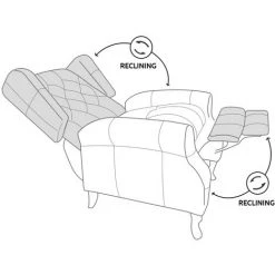 AHD AMAZING HOME DESIGN Fauteuil Relax Inclinable Bergère Patchwork Au Design Moderne Throne -Pas Cher Fauteuil Magasin 20881161 3