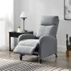 Fauteuil Relaxant Bregenz Inclinable Et Repose-Pieds Textile Gris Clair [en.casa] -Pas Cher Fauteuil Magasin 20890201 1