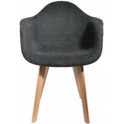 ALTOBUY STYGN - Lot De 2 Fauteuils Avec Maille Noire - Noir 10 ALTOBUY STYGN - Lot De 2 Fauteuils Avec Maille Noire - Noir -Pas Cher Fauteuil Magasin 22976856 4