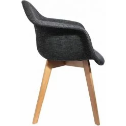 ALTOBUY STYGN - Lot De 2 Fauteuils Avec Maille Noire - Noir 11 ALTOBUY STYGN - Lot De 2 Fauteuils Avec Maille Noire - Noir -Pas Cher Fauteuil Magasin 22976856 5