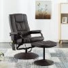 Topdeal Fauteuil De Massage Avec Repose-pied Marron Similicuir 2 Topdeal Fauteuil De Massage Avec Repose-pied Marron Similicuir -Pas Cher Fauteuil Magasin 23080130 1