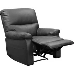 HABITAT ET JARDIN Fauteuil Relax "Lincoln" - 90 X 89 X 103 Cm - Gris -Pas Cher Fauteuil Magasin 2374376 3