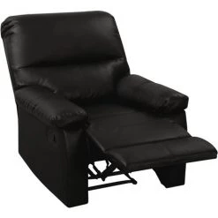 HABITAT ET JARDIN Fauteuil Relax "Lincoln" - 90 X 89 X 103 Cm - Noir 8 HABITAT ET JARDIN Fauteuil Relax "Lincoln" - 90 X 89 X 103 Cm - Noir -Pas Cher Fauteuil Magasin 2374377 3
