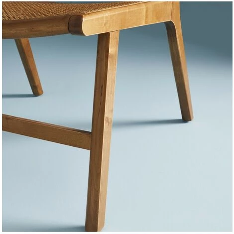 Fauteuil En Bois De Hêtre Avec Assise En Cannage - Signature - Bois Clair 5 Fauteuil En Bois De Hêtre Avec Assise En Cannage - Signature - Bois Clair â Image 3