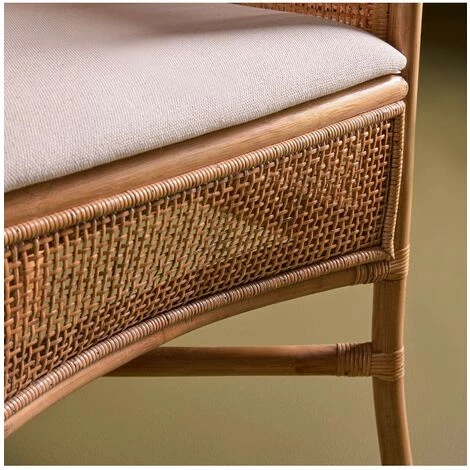 Chaise En Rotin Maurice - Signature - Bois Clair 6 Chaise En Rotin Maurice - Signature - Bois Clair – Image 4