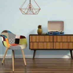 ALTOBUY PATCHWORK - Lot De 4 Fauteuils Scandinaves Multicolore - Multicolore -Pas Cher Fauteuil Magasin 23983073 4