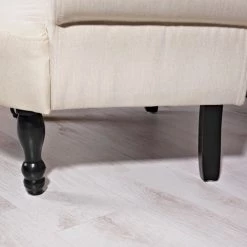 Melko Fauteuil Rembourré De Salle à Manger Crème Fauteuil Textile De Style Baroque Design De Meubles -Pas Cher Fauteuil Magasin 24029869 3