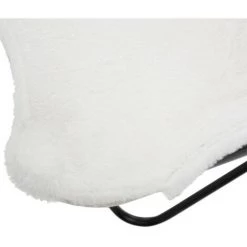 Fauteuil Dario Effet Fourrure Atmosphera - Blanc - Blanc Et Noir -Pas Cher Fauteuil Magasin 24302841 4
