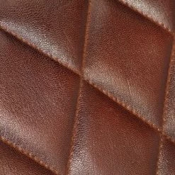 HELLOSHOP26 Fauteuil Chaise Siège Lounge Design Club Sofa Salon Marron Cuir Véritable - Marron 8 HELLOSHOP26 Fauteuil Chaise Siège Lounge Design Club Sofa Salon Marron Cuir Véritable - Marron -Pas Cher Fauteuil Magasin 25034301 2