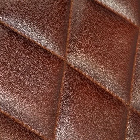 HELLOSHOP26 Fauteuil Chaise Siège Lounge Design Club Sofa Salon Marron Cuir Véritable - Marron 4 HELLOSHOP26 Fauteuil Chaise Siège Lounge Design Club Sofa Salon Marron Cuir Véritable - Marron – Image 2