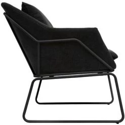 Fauteuil Chet Gris Foncé Atmosphera 9 Fauteuil Chet Gris Foncé Atmosphera -Pas Cher Fauteuil Magasin 25261122 3