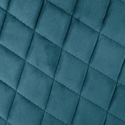 Fauteuil Velours Bleu Canard Marlo Atmosphera -Pas Cher Fauteuil Magasin 25261132 3