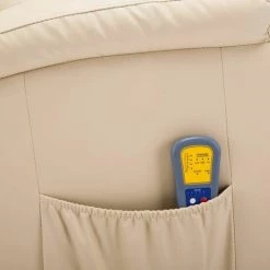 Hommoo Fauteuil A Bascule De Massage Cr豕me Similicuir HDV12563 9 Hommoo Fauteuil A Bascule De Massage Cr豕me Similicuir HDV12563 -Pas Cher Fauteuil Magasin 25376145 3