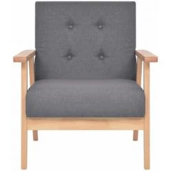 Hommoo Fauteuil Gris Fonce Tissu HDV10726 9 Hommoo Fauteuil Gris Fonce Tissu HDV10726 -Pas Cher Fauteuil Magasin 25376999 3