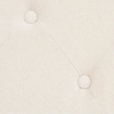 Hommoo Fauteuil Blanc Cr豕me Tissu HDV11438 4 Hommoo Fauteuil Blanc Cr豕me Tissu HDV11438 – Image 2