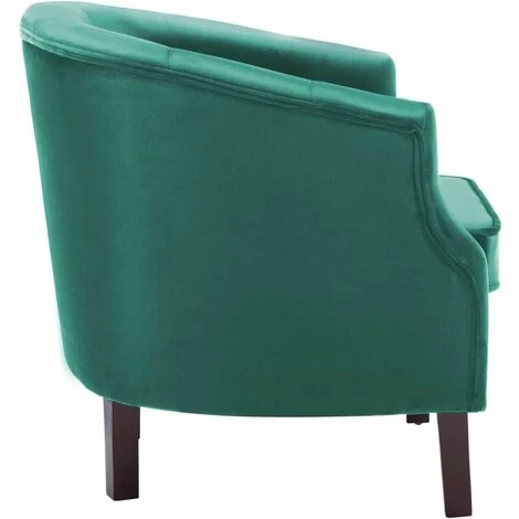 Hommoo Fauteuil Vert Velours HDV12926 6 Hommoo Fauteuil Vert Velours HDV12926 – Image 4