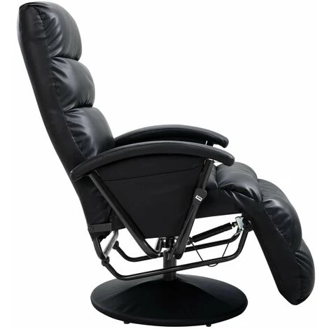 Hommoo Fauteuil Inclinable TV Noir Similicuir HDV14098 5 Hommoo Fauteuil Inclinable TV Noir Similicuir HDV14098 – Image 3
