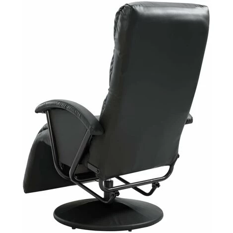 Hommoo Fauteuil Inclinable TV Noir Similicuir HDV14098 7 Hommoo Fauteuil Inclinable TV Noir Similicuir HDV14098 – Image 5