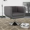Hommoo Fauteuil Pivotant Gris Similicuir HDV23404 1 Hommoo Fauteuil Pivotant Gris Similicuir HDV23404 -Pas Cher Fauteuil Magasin 25377920 1