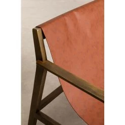 Fauteuil En Similicuir Et Bois Harris SKLUM Simili Cuir - Bois Bois Foncé Terracota Foncé - Bois Foncé Terracota Foncé 9 Fauteuil En Similicuir Et Bois Harris SKLUM Simili Cuir - Bois Bois Foncé Terracota Foncé - Bois Foncé Terracota Foncé -Pas Cher Fauteuil Magasin 25954580 3