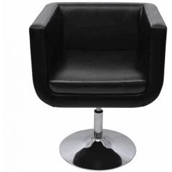 TRUE DEAL Chaise De Bar Noir Similicuir 8 TRUE DEAL Chaise De Bar Noir Similicuir -Pas Cher Fauteuil Magasin 26218017 3