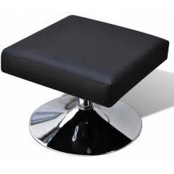 TRUE DEAL Fauteuil TV Noir Similicuir -Pas Cher Fauteuil Magasin 26218534 5