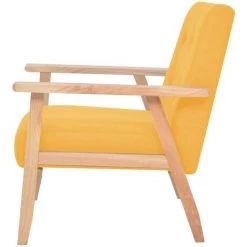 TRUE DEAL Fauteuil Jaune Tissu 9 TRUE DEAL Fauteuil Jaune Tissu -Pas Cher Fauteuil Magasin 26220976 3