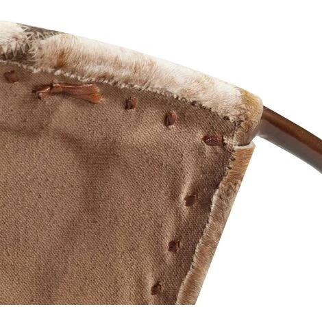 TRUE DEAL Chaise Losange Marron Cuir Véritable 6 TRUE DEAL Chaise Losange Marron Cuir Véritable – Image 4