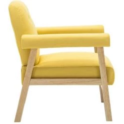 TRUE DEAL Fauteuil Jaune Tissu 10 TRUE DEAL Fauteuil Jaune Tissu -Pas Cher Fauteuil Magasin 26222993 4