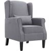 TRUE DEAL Fauteuil Gris Foncé Tissu -Pas Cher Fauteuil Magasin 26225789 1