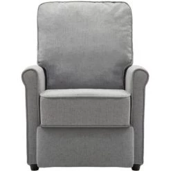 TRUE DEAL Fauteuil Inclinable TV Gris Clair Tissu -Pas Cher Fauteuil Magasin 26225835 4