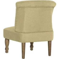 TRUE DEAL Chaise Française Vert Tissu 11 TRUE DEAL Chaise Française Vert Tissu -Pas Cher Fauteuil Magasin 26271542 5
