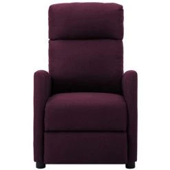 TRUE DEAL Fauteuil De Massage Inclinable Violet Tissu -Pas Cher Fauteuil Magasin 26301302 2