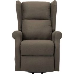 TRUE DEAL Fauteuil De Massage Inclinable Taupe Tissu 10 TRUE DEAL Fauteuil De Massage Inclinable Taupe Tissu -Pas Cher Fauteuil Magasin 26301333 4