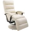 ASUPERMALL Fauteuil Inclinable TV Creme Similicuir 2 ASUPERMALL Fauteuil Inclinable TV Creme Similicuir -Pas Cher Fauteuil Magasin 26425641 1