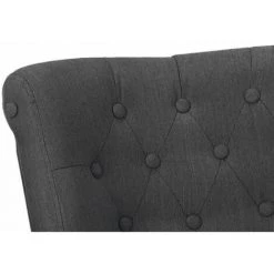 ASUPERMALL Chaise Française Tissu Gris 11 ASUPERMALL Chaise Française Tissu Gris -Pas Cher Fauteuil Magasin 26481638 5