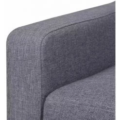 ASUPERMALL Fauteuil Tissu Gris 10 ASUPERMALL Fauteuil Tissu Gris -Pas Cher Fauteuil Magasin 26482202 4