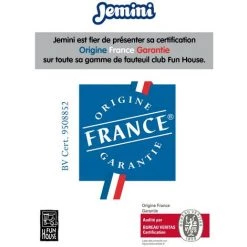 CIJEP Fauteuil Club Imprimé Pour Enfant Thème Imprimé Masha Et Michka Couleur Rouge - Rouge -Pas Cher Fauteuil Magasin 26515640 3