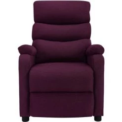 Fauteuil Inclinable De Massage Tissu Violet Modèle 1 VidaXL 9 Fauteuil Inclinable De Massage Tissu Violet Modèle 1 VidaXL -Pas Cher Fauteuil Magasin 26941050 3