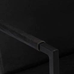 ASUPERMALL Fauteuil Noir Cuir Veritable 11 ASUPERMALL Fauteuil Noir Cuir Veritable -Pas Cher Fauteuil Magasin 26964906 5