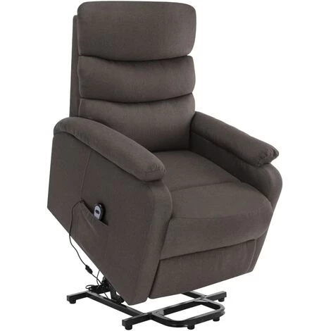 Fauteuil Inclinable De Massage Tissu Taupe Modèle 2 VidaXL 3 Fauteuil Inclinable De Massage Tissu Taupe Modèle 2 VidaXL