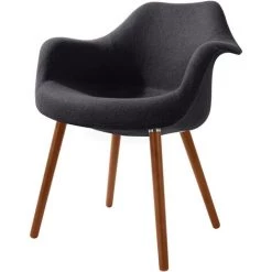 RENDEZ VOUS DéCO Chaise Anssen Gris Foncé - Gris