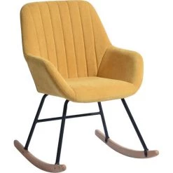 HOMEINBOX Fauteuil à Bascule Chaise De Loisirs Balayé Structure De Cadre De Fer De Tissu L 60 X P 80 X H 82 Cm 4193 9 HOMEINBOX Fauteuil à Bascule Chaise De Loisirs Balayé Structure De Cadre De Fer De Tissu L 60 X P 80 X H 82 Cm 4193 -Pas Cher Fauteuil Magasin 27166252 3